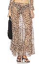 view 1 of 7 Willow Boho Maxi Skirt in Leopard