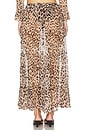 view 4 of 7 Willow Boho Maxi Skirt in Leopard