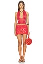 view 5 of 6 MINIFALDA ELISHA in Sienna