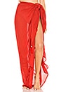 view 1 of 4 Sarong Solid in Poppy