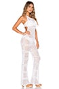 view 3 of 4 Lee Crochet Jumpsuit in White