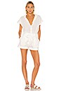 view 1 of 3 Tess Romper in Ivory