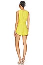 view 3 of 3 Jamie Playsuit in Canary