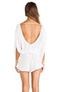 view 3 of 5 Butterfly Romper in White