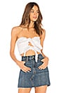 view 1 of 4 Lipa Fray Top in White