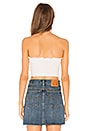 view 3 of 4 Lipa Fray Top in White