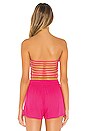view 3 of 4 BUSTIER SHELL in Pink Glo