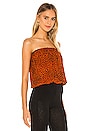view 2 of 4 Gemma Printed Tube Top in Cheetah