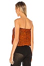 view 3 of 4 Gemma Printed Tube Top in Cheetah