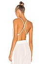 view 3 of 4 Polina Solid 70s Cowl Neck Cami in Chalk