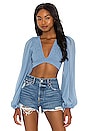 view 1 of 4 Biru Crop Top in Sky