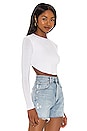 view 3 of 4 Pua Long Sleeve Top in White