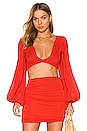 view 1 of 4 Biru Crop Top in Caliente