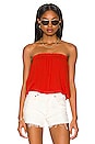 view 1 of 4 Gemma Tube Top in Caliente