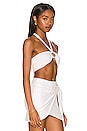 view 2 of 4 Marcia Bandeau Halter Top in White