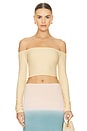 view 1 of 5 Etoile Crop Top in Chai