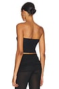view 3 of 4 Niko Ruched Tube Top in Black