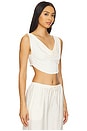 view 2 of 4 Maha Solid Cowl Neck Vest Top in Ivory