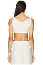 view 3 of 4 Maha Solid Cowl Neck Vest Top in Ivory