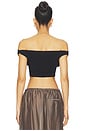 view 3 of 4 Maha Solid Cowl Neck Vest Top in Black