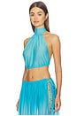 view 2 of 5 TOP HALTER SAMMIE in Ocean
