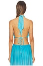 view 3 of 5 TOP HALTER SAMMIE in Ocean