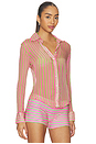 view 3 of 6 CAMISA AJUSTADA RHODE in Watermelon
