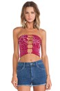 view 1 of 4 X REVOLVE Sea Strapless Tube Top in Hot Pink India