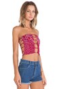view 2 of 4 X REVOLVE Sea Strapless Tube Top in Hot Pink India