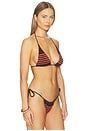 view 2 of 4 TOP BIKINI TRIANGULAR DIXIE in Sienna