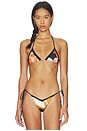 view 1 of 4 Erin Triangle Bikini Top in Picasso
