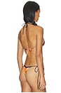 view 3 of 4 Erin Triangle Bikini Top in Picasso