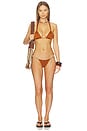 view 4 of 4 TOP BIKINI TRIANGULAR SEPTEMBER in Amaretto