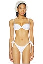view 1 of 6 Arden Bikini Top in White