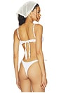 view 3 of 6 Arden Bikini Top in White