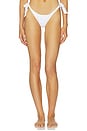 view 1 of 5 Terra Side Tie Bikini Bottom in White