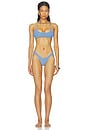 view 4 of 4 Bembe Bikini Bottom in Blue Jeans