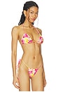 view 2 of 4 Bongo Tiny Triangle Halter Bikini Top in Romance