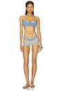 view 4 of 4 HAUT DE MAILLOT DE BAIN SANTIA in Blue Jeans