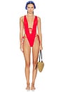 view 1 of 4 Heart Of Gold Skimpy One Piece in Hibiscus