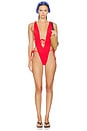 view 4 of 4 Heart Of Gold Skimpy One Piece in Hibiscus