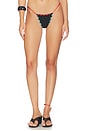 view 1 of 4 BRAGUITAS BIKINI TALLE BAJO PAM in Black