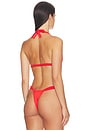 view 3 of 5 TOP DE BIKINI DE TRIÁNGULO ANCHO YARA in Flame