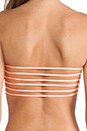 view 3 of 4 Strata Bandeau in Peach Teal