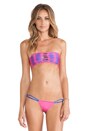 view 1 of 4 TOP BIKINI in Fuchsia & Royal Blue