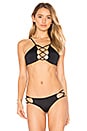 view 1 of 4 Hapa Bikini Top in Black