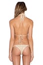 view 3 of 4 TOP BIKINI MARJAN BOTTOM in Metalic