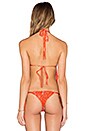 view 3 of 4 TOP BIKINI MARJAN in Tiedye Orange