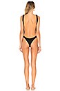 view 4 of 3 Caper One Piece in Black