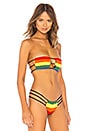 view 2 of 4 TOP BIKINI in Rainbow